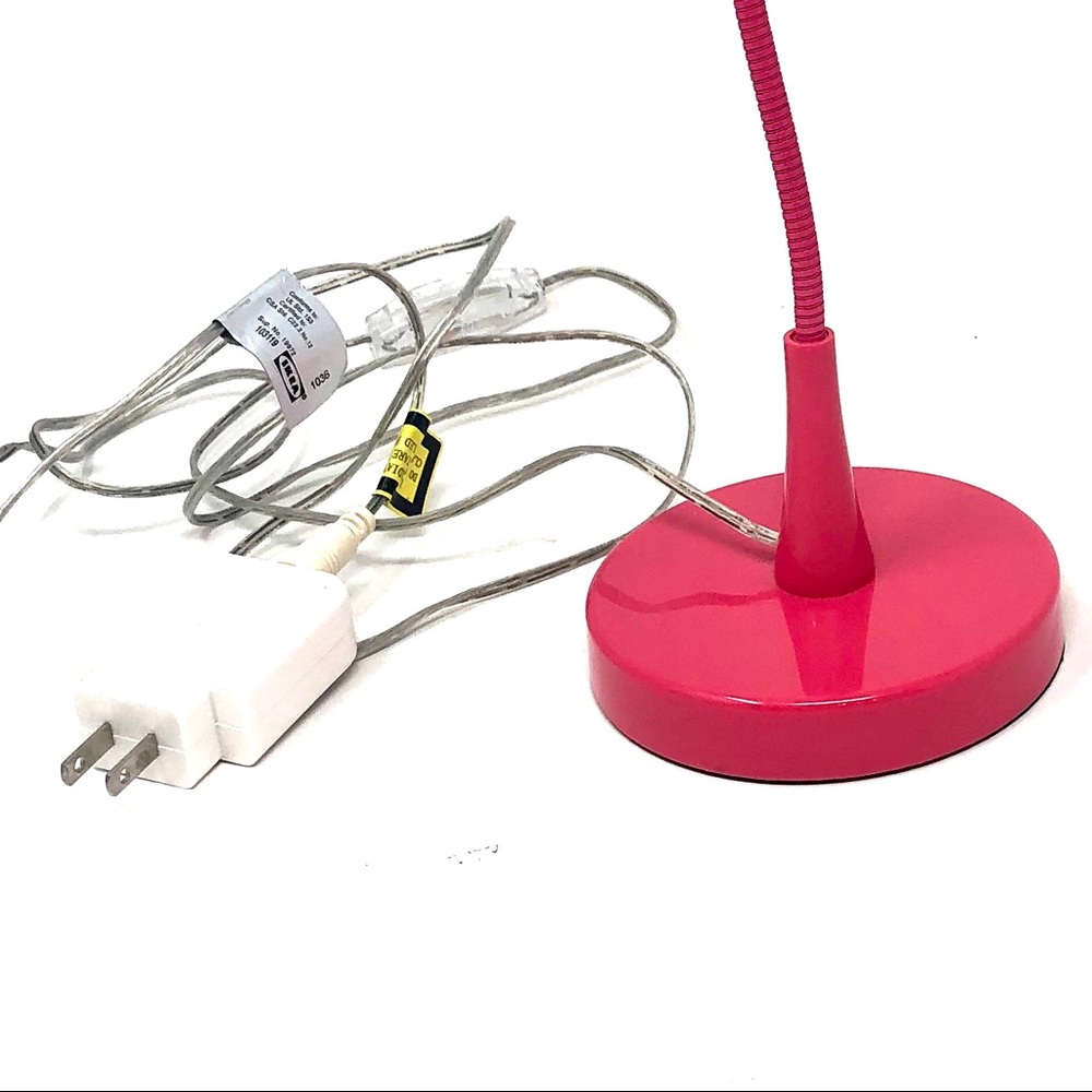 IKEA Jansjo Pink Desk LED Lamp Dorm Room Office - Picture 3 of 6